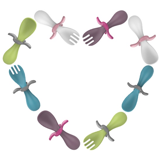 Baby Training Spoon And Fork Set