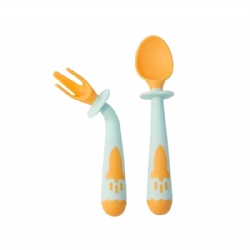 Bendable Baby Spoon And Fork Set