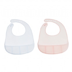 Silicone Transparent Baby Bib